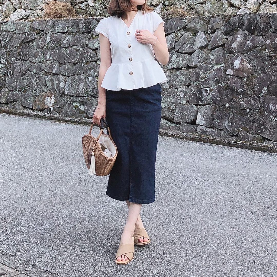 気温34度の服装 初夏の大人コーデ ワンピース ワイドパンツコーデなど おしゃれ天気
